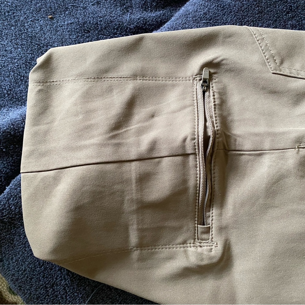 Copper & Oak Classic Straight-Leg Khaki Pants - Tan 38 X 34 - Picture 3 of 6